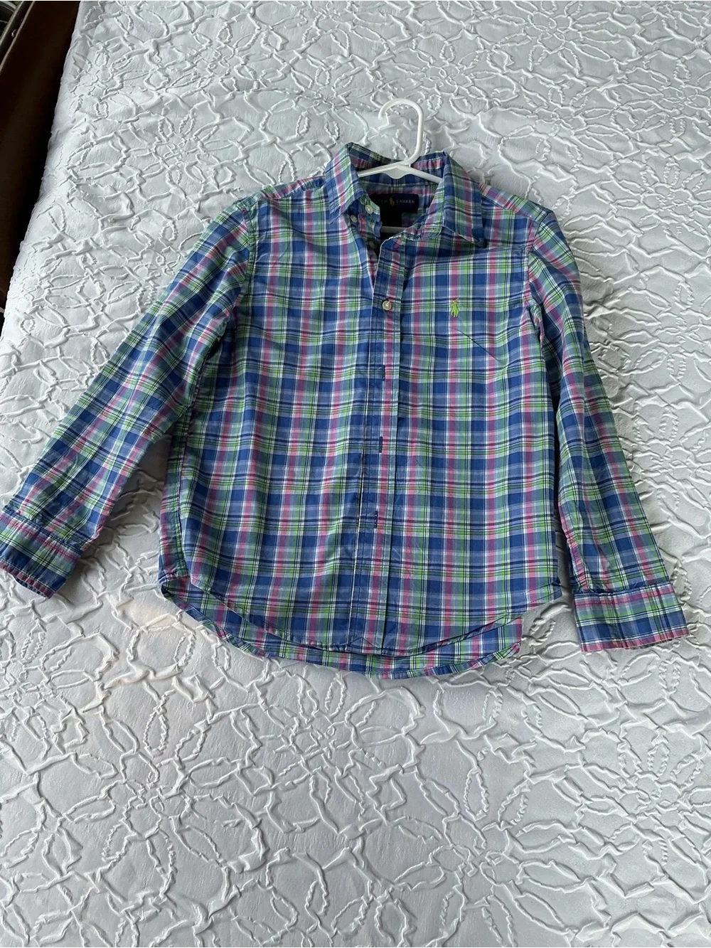 Ralph Lauren Multicolor Plaid Button-Up Shirt
